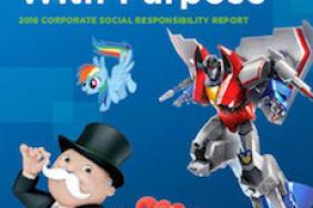 Hasbro Celebrates 5th Anniversary of Global CSR Practice With Release of CSR Report, Playing With Purpose Image