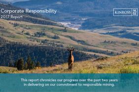 Kinross Releases 2017 Corporate Responsibility Report  Image
