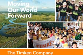 Timken Issues CSR Report, Demonstrating Commitment to Move the World Forward, for Good Image