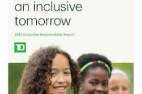 TD Bank Group Releases 2017 Corporate Responsibility Report Image