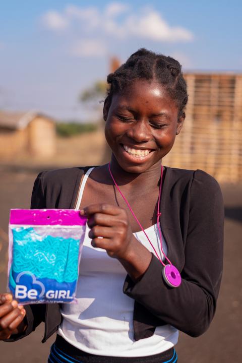 Be Girl - Sofala Resettlement Camps Mozambique - Ending Stigma Around Menstruation