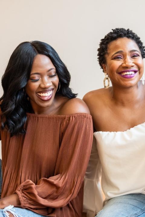 Two Black Women Friends - Support Black Women - Intersectionality at Work