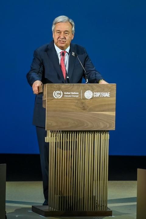 António Guterres at COP28