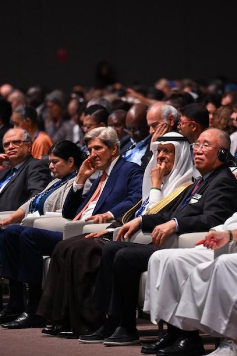 delegates during the close of cop28