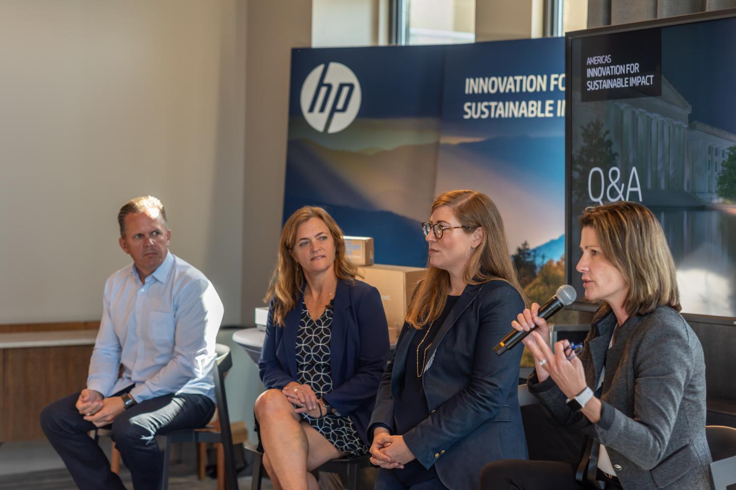 HP executives discuss sustainability 