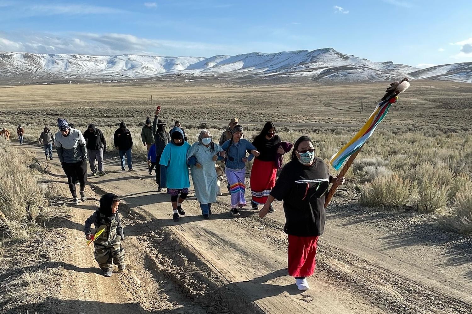 Indigenous peoples oppose mining project at Thacker Pass Nevada