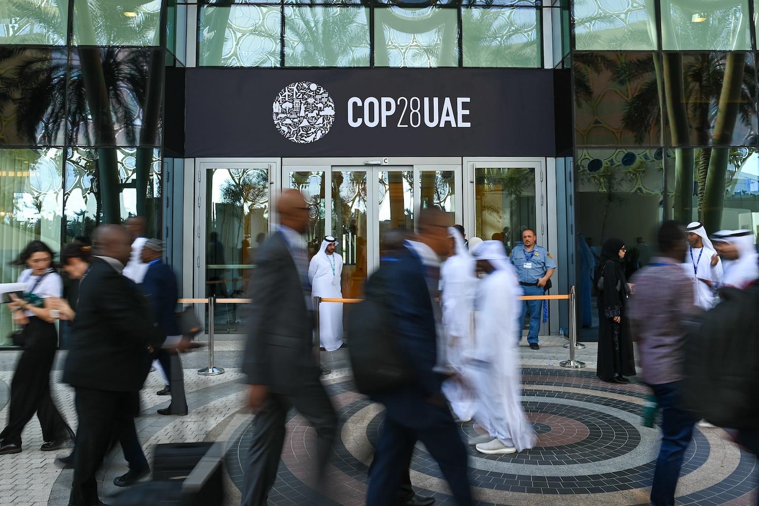 The Blue Zone at COP28 in the UAE