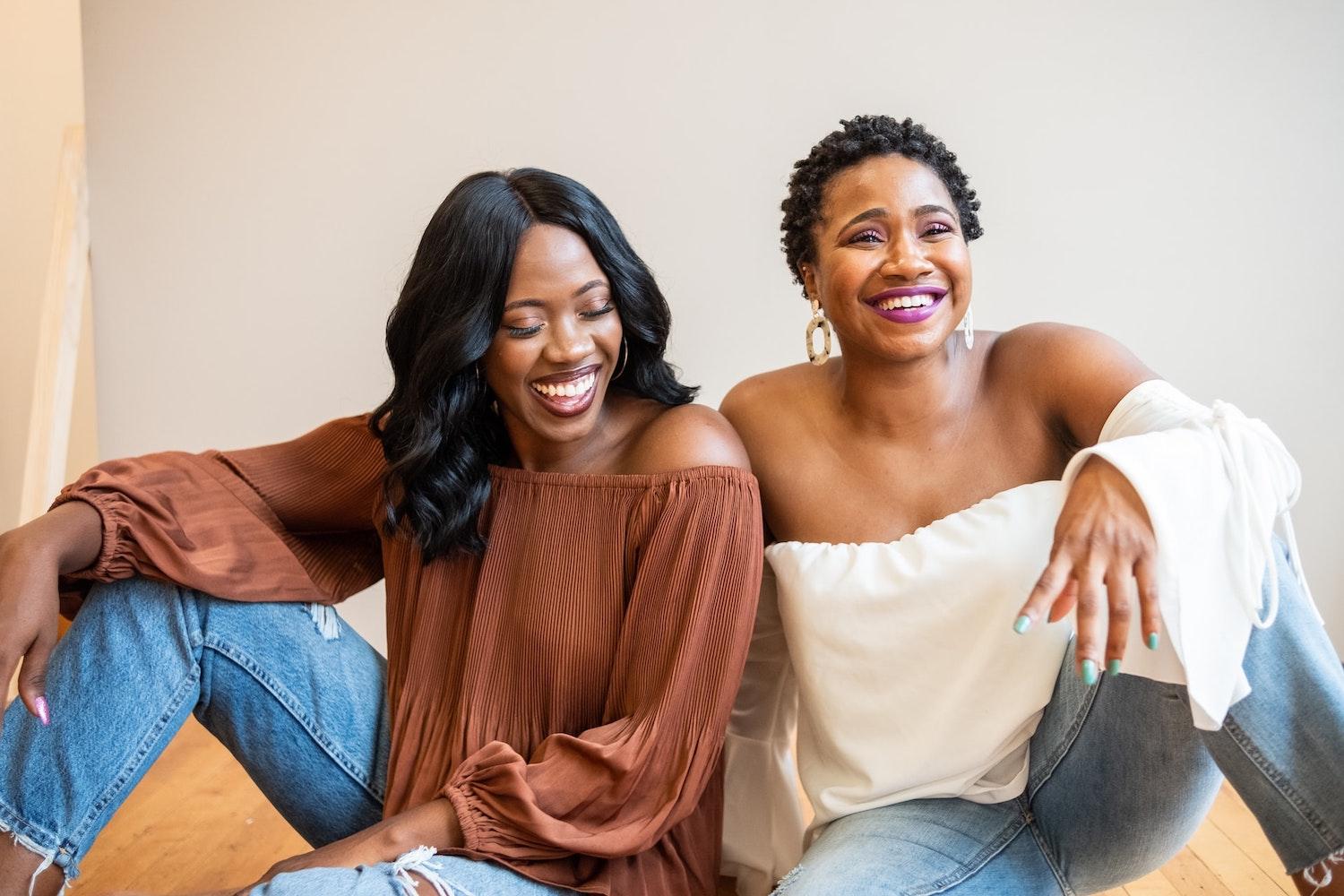 Two Black Women Friends - Support Black Women - Intersectionality at Work