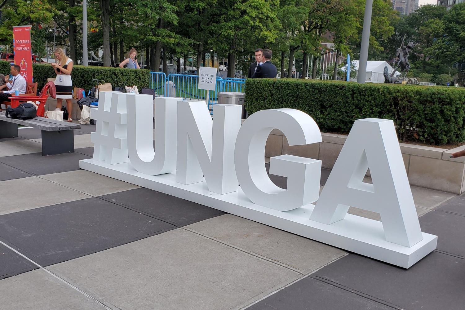 UN General Assembly public-private ambition loop 