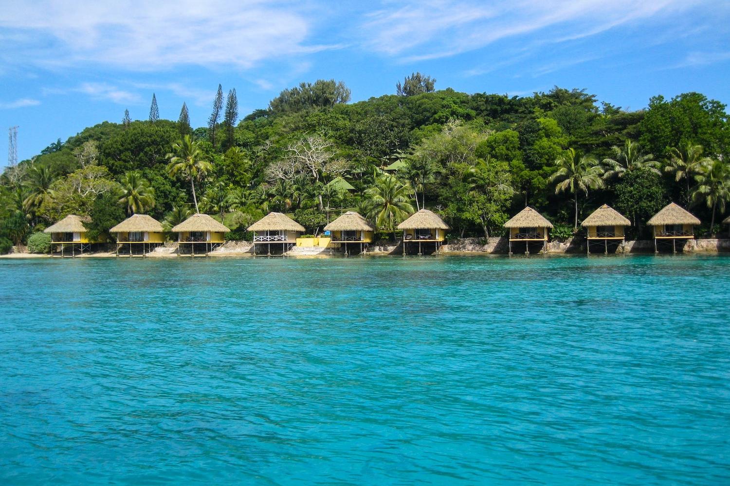 Vanuatu holiday resort