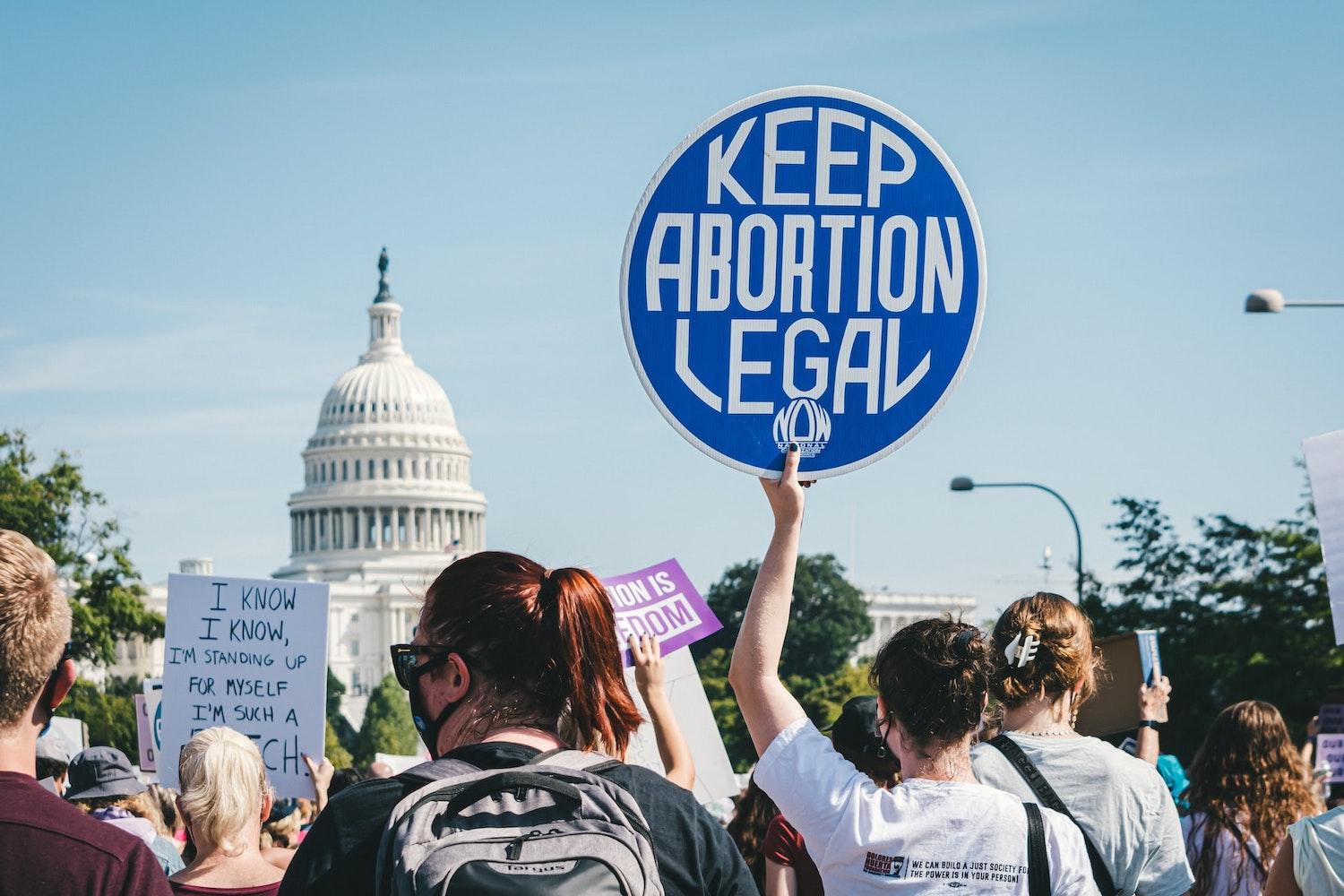 abortion rights protest - medication abortion