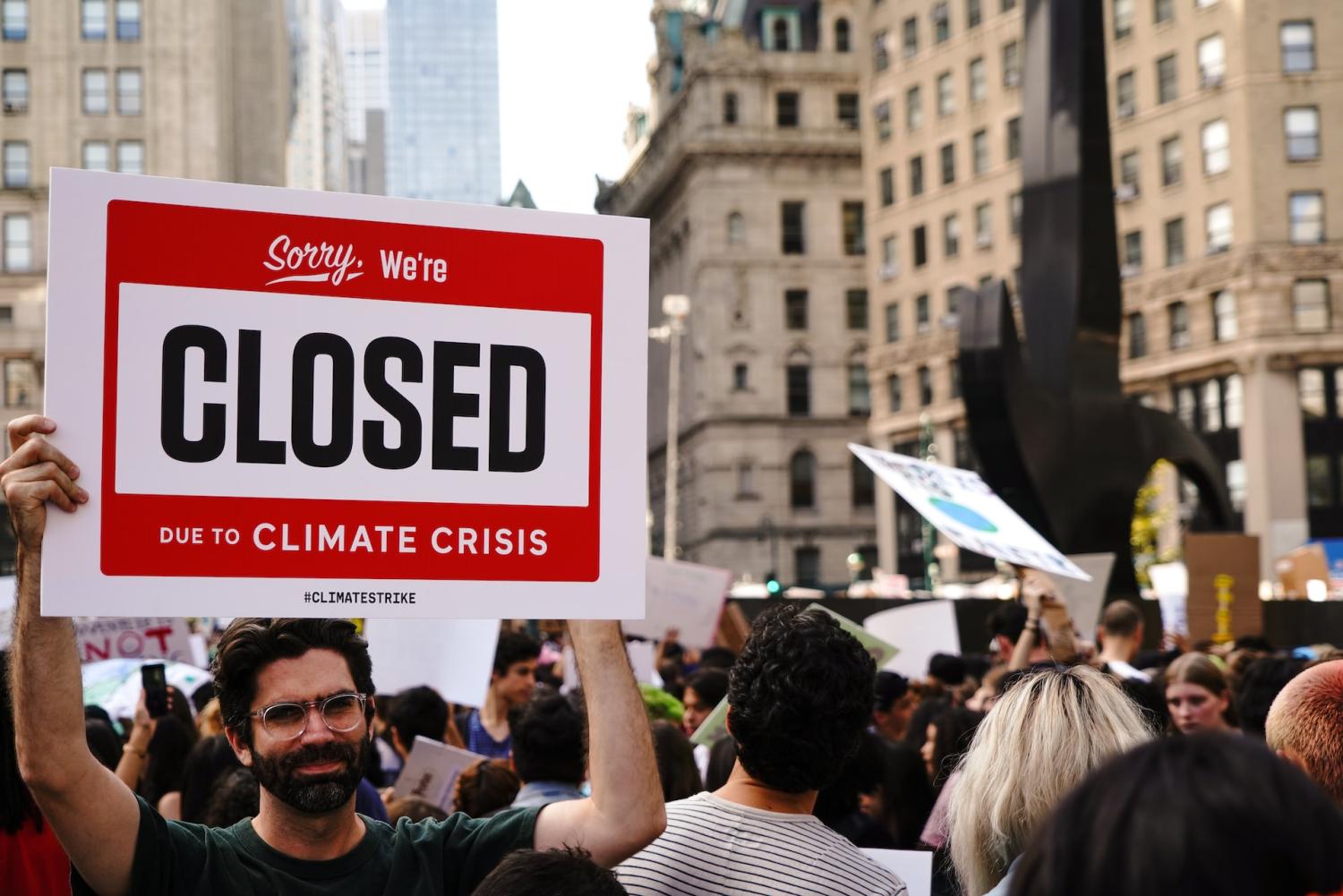 climate change protest