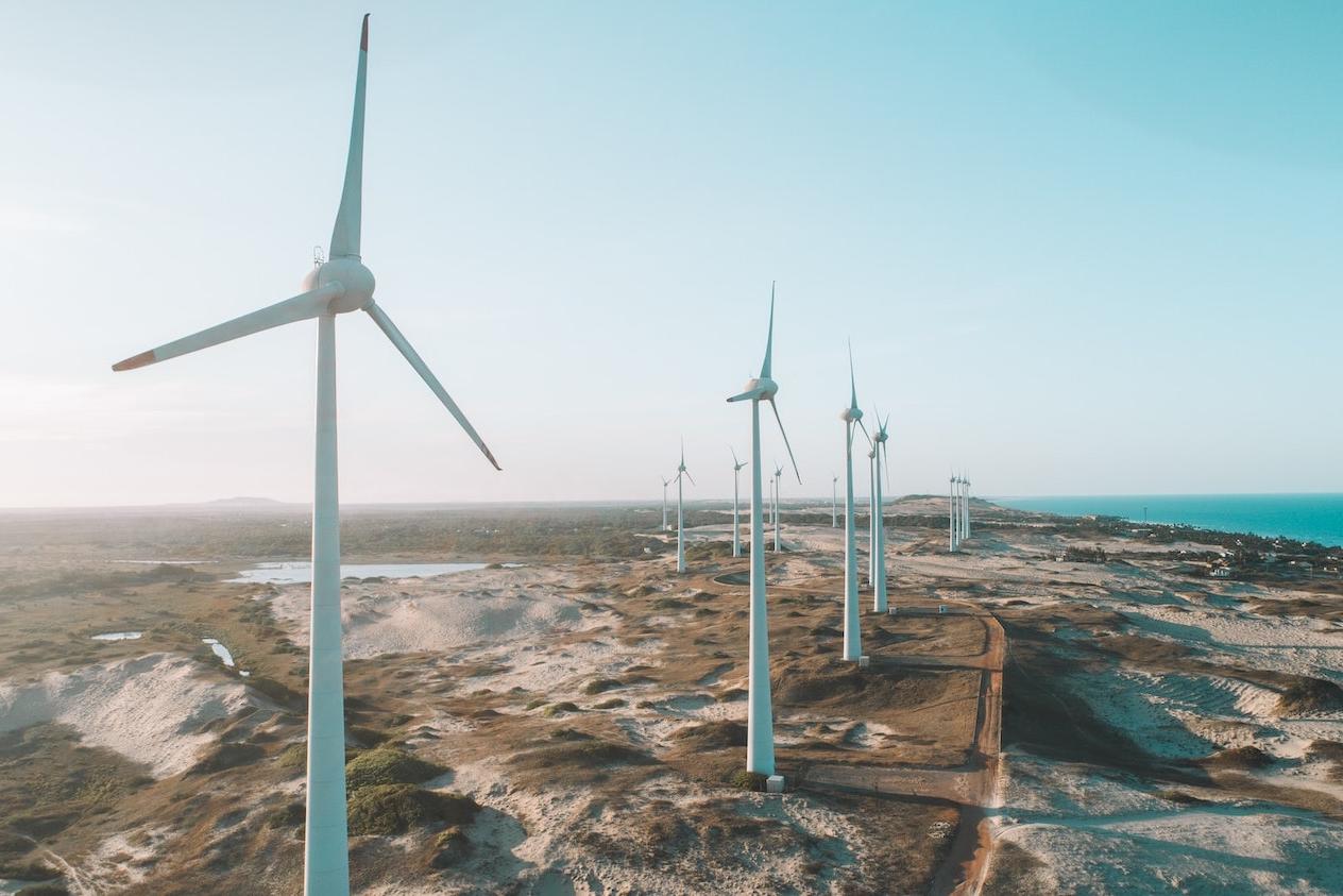 wind energy farm - renewable energy