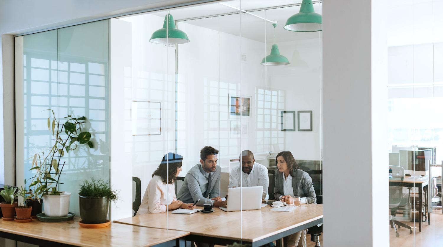 Sustainability in Business - People in a Boardroom