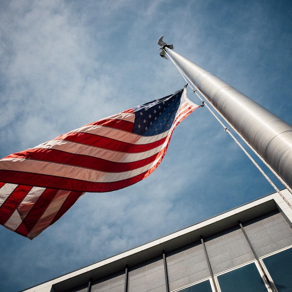 American flag on flag pole - ESG movement and the midterm elections
