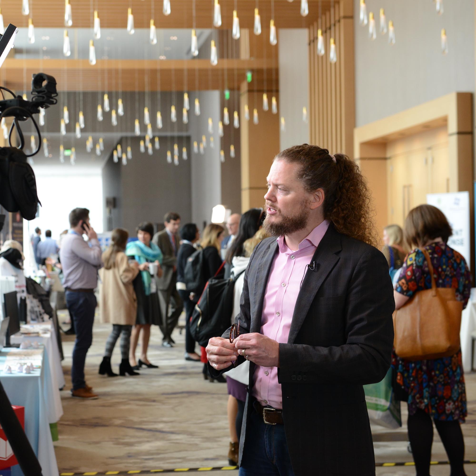 Ben & Jerry's CEO Matthew McCarthy at the 3BL Forum