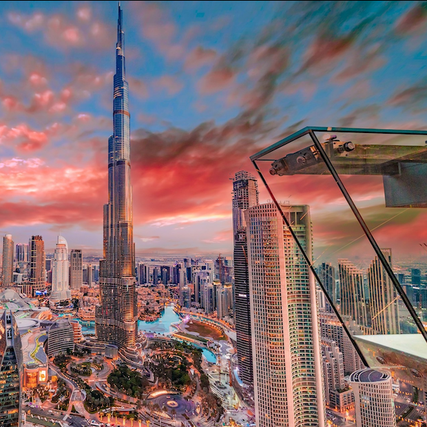 Burj Khalifa in Dubai — tallest skyscrapers in the world