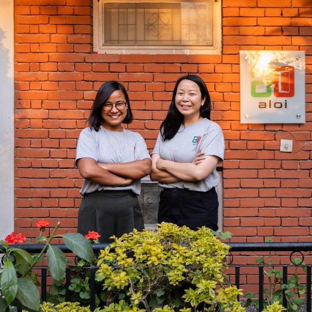 Sonika Manandhar and Tiffany Tong, the founders of Aloi — Catalyzing Women’s Entrepreneurship