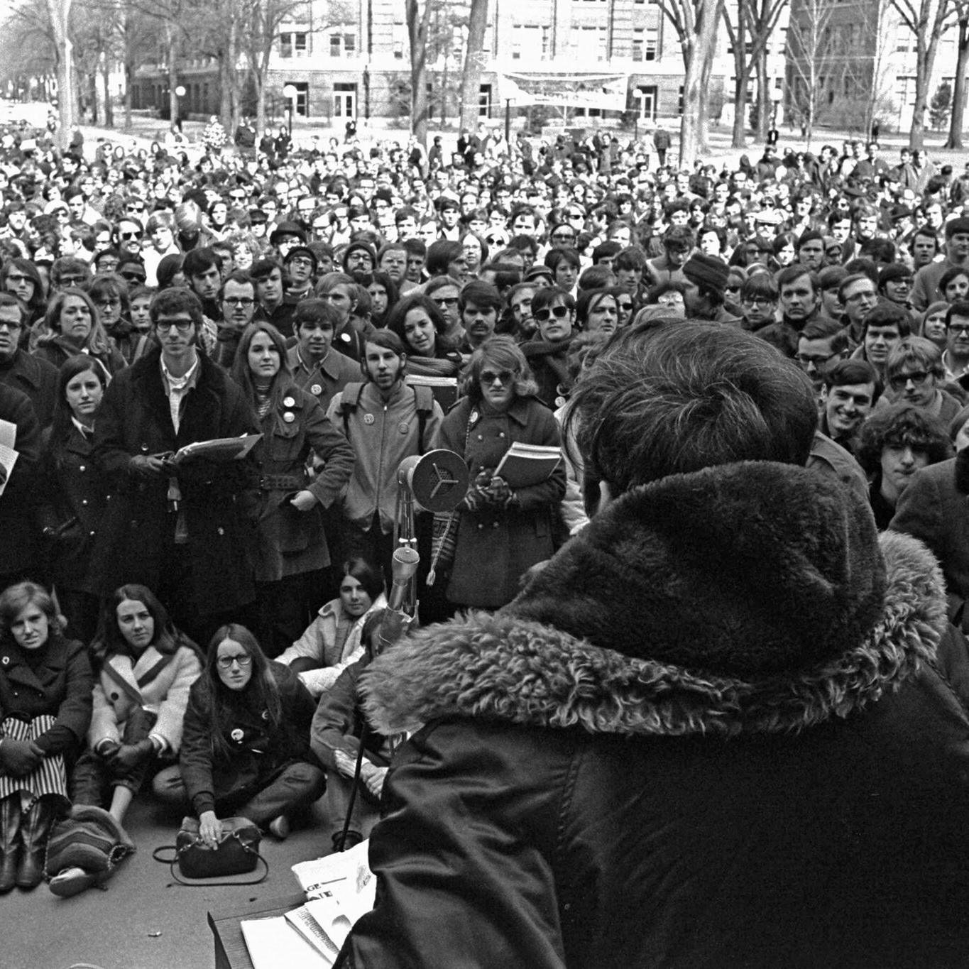 Earth Day 1970 University of Michigan