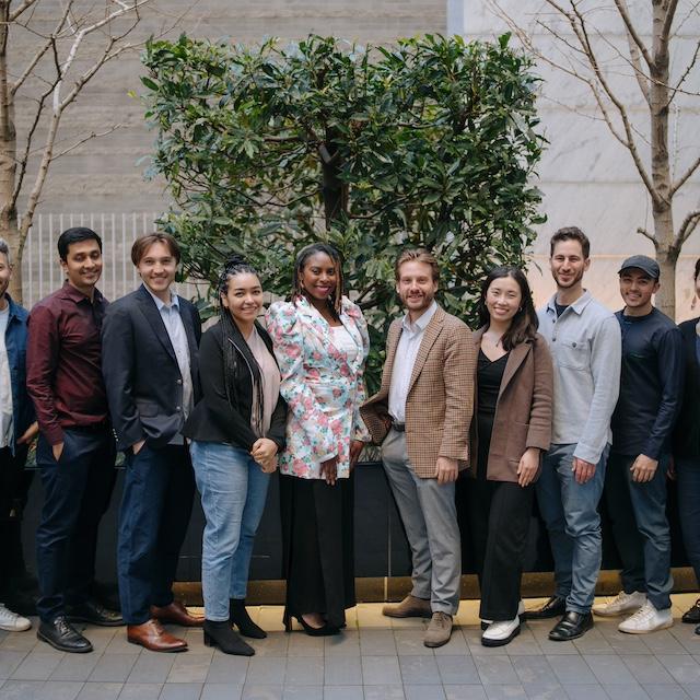 The founders of the artificial intelligence startups in the most recent Fast Forward cohort. 