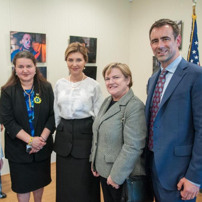 HP leaders meet with ukraine embassy to discuss refugee services
