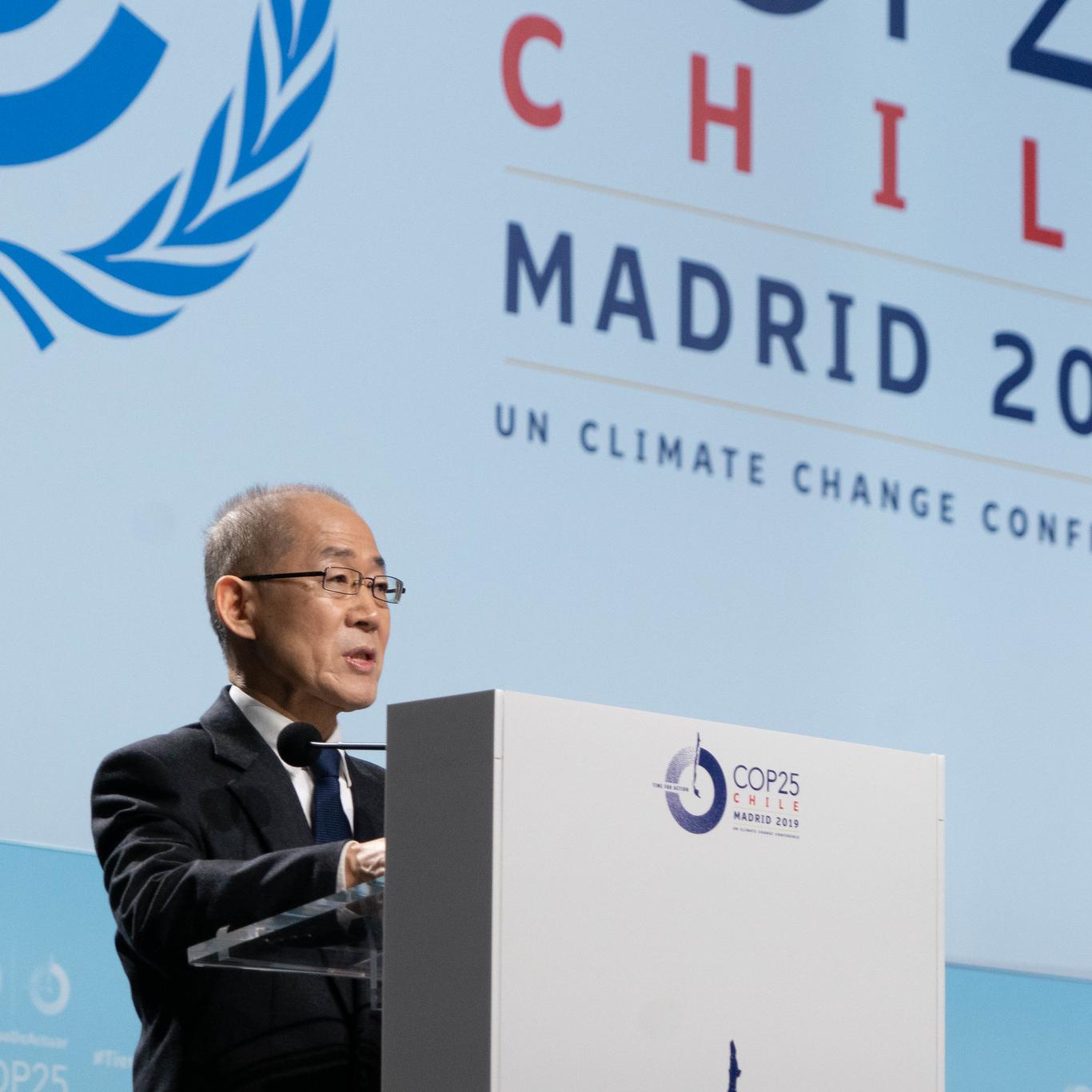 Hoesung Lee COP25 Paris Agreement