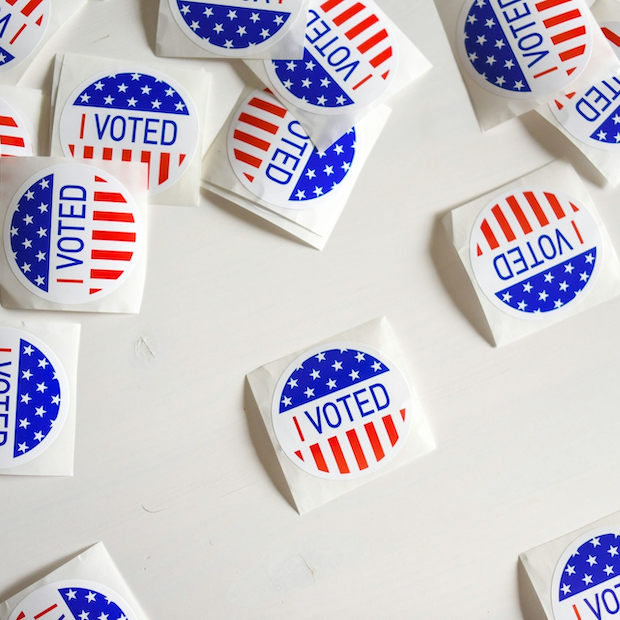 I voted stickers — how brands can support free and fair elections in the U.S.