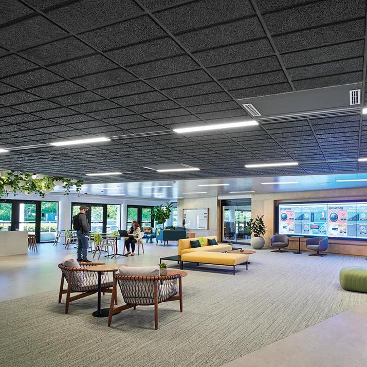 Armstrong World Industries Living Lab post-COVID office