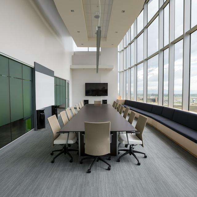 An empty boardroom — gender gap