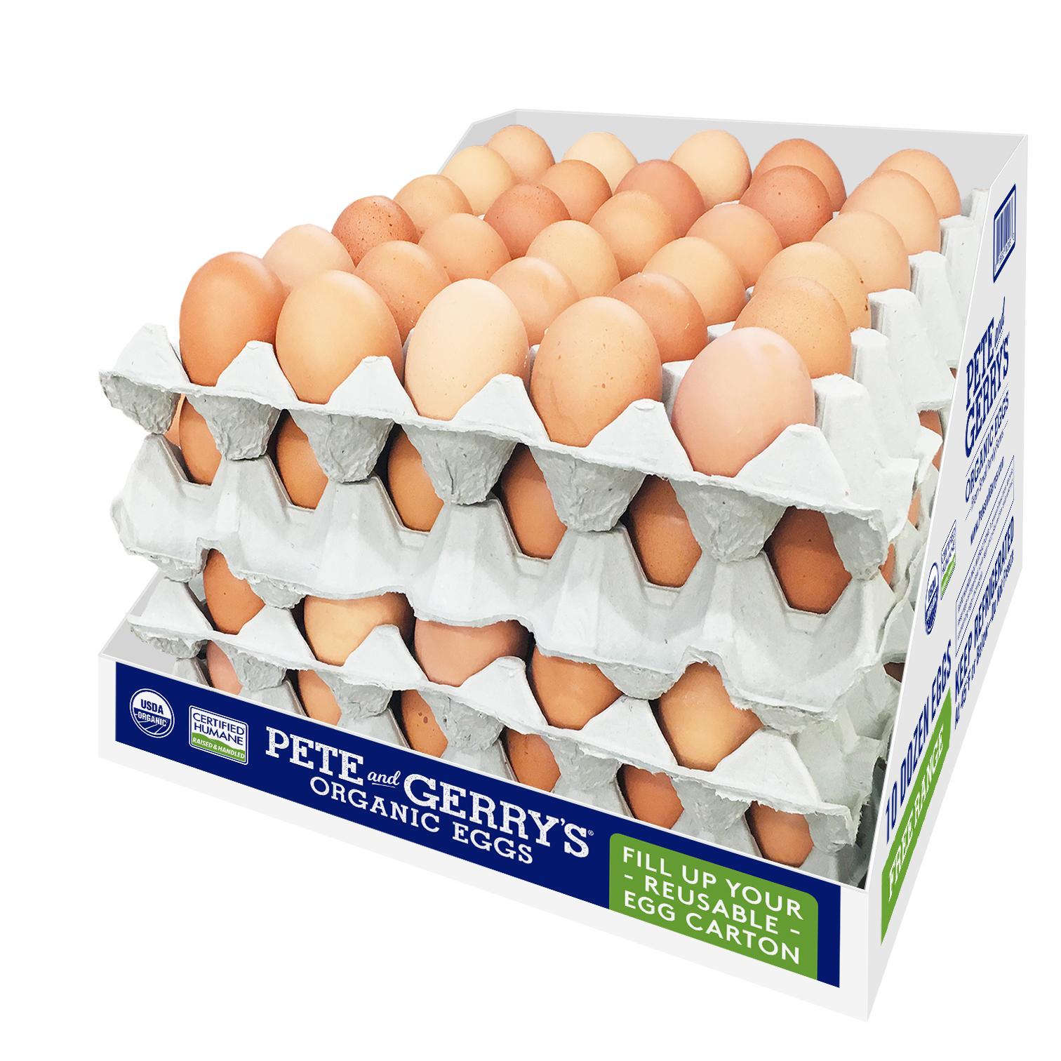 Pete and Gerry's reusable egg carton