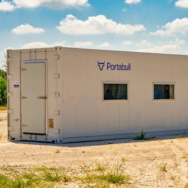 One of Portabull's cooler rooms. 
