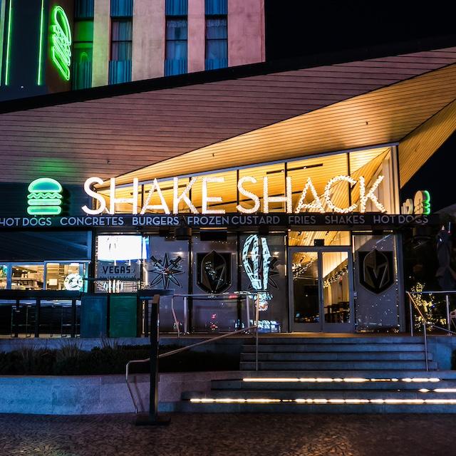 A Shake Shack location — carbon neutral milk