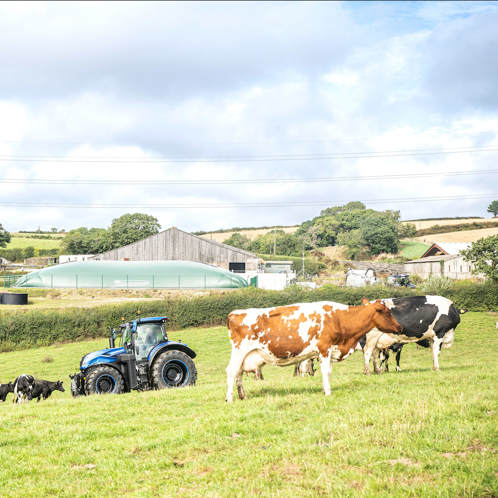 T7 Methane Powe tractors can use methane emissions from livestock farms
