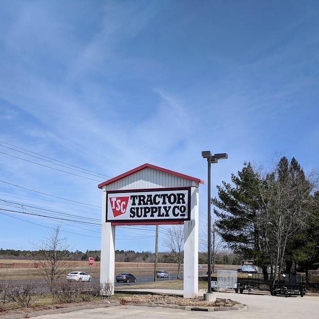 Tractor Supply sign in a rural area — Tractor Supply ditches DEI