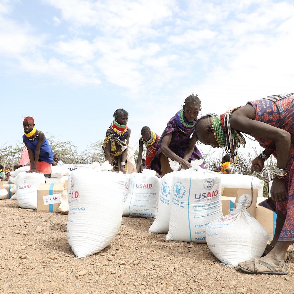 USAID emergency food relief in east africa - famine - fighting global hunger