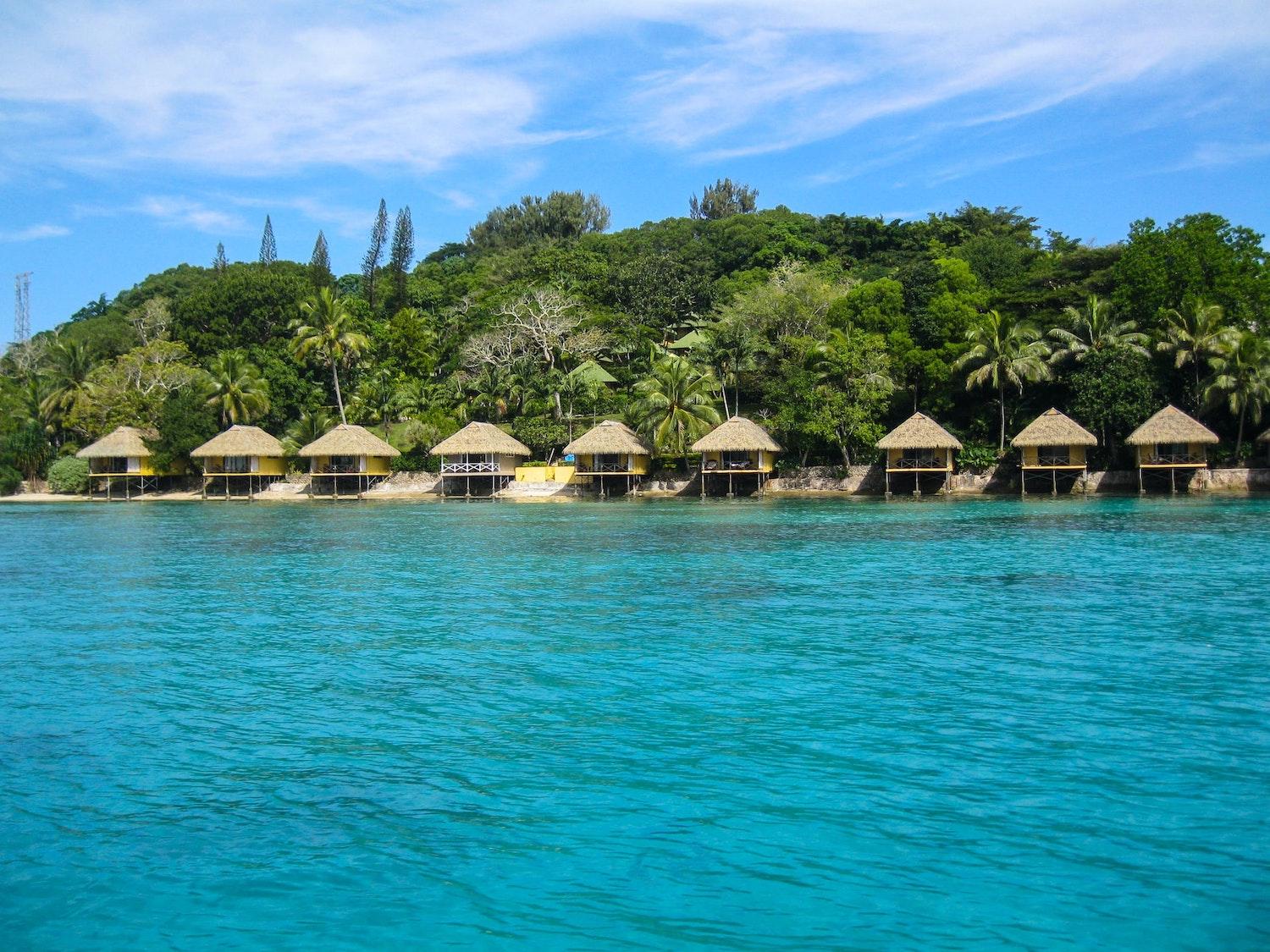 Vanuatu holiday resort