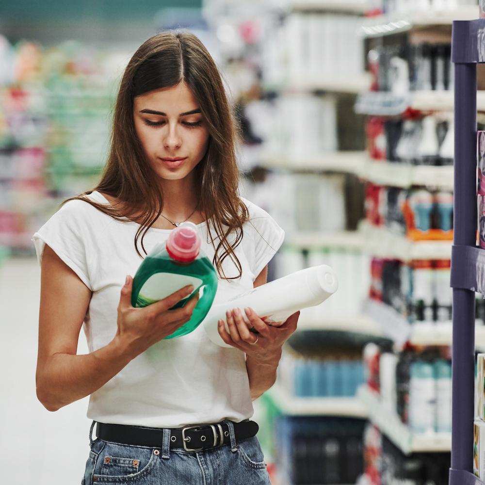 woman shopping - what consumers think about ESG