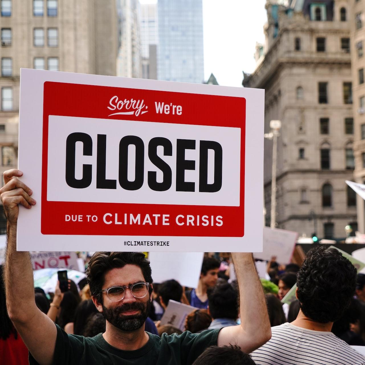 climate change protest
