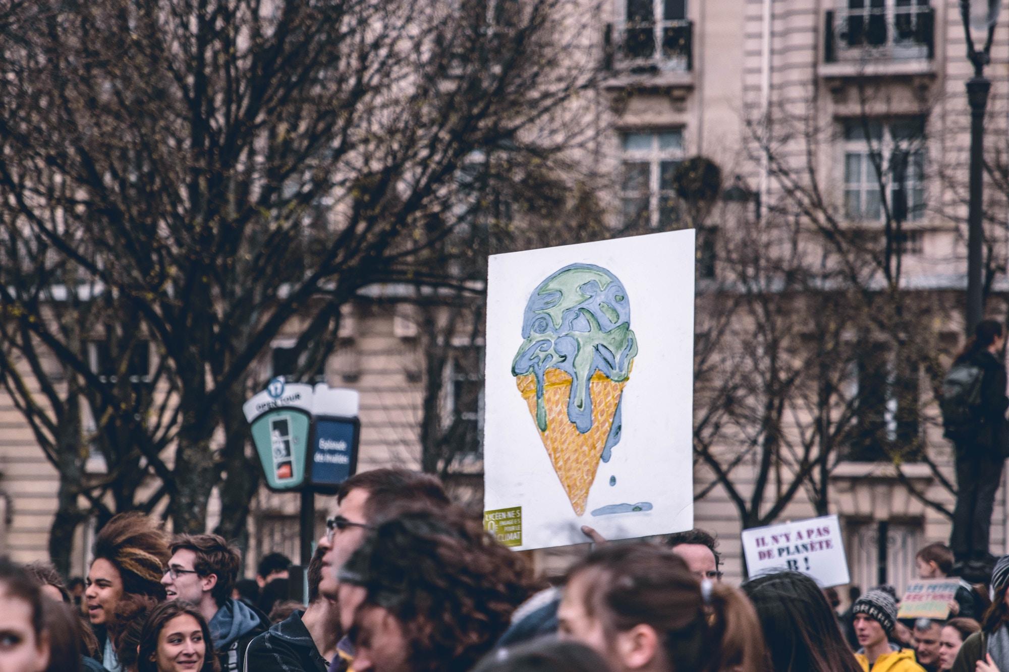 climate change protest