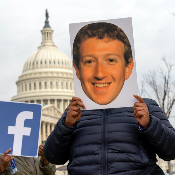 Facebook has actually lost users the past couple years, notably among younger Americans; partly because the company has lost younger consumers' trust.