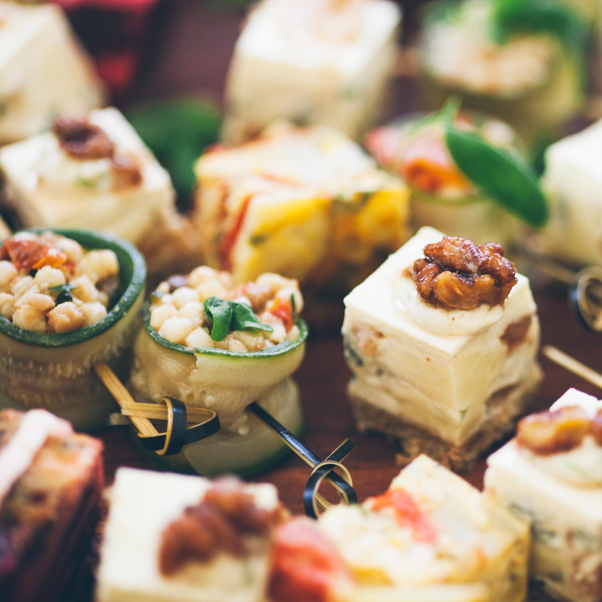 Hilton hotel buffet food waste