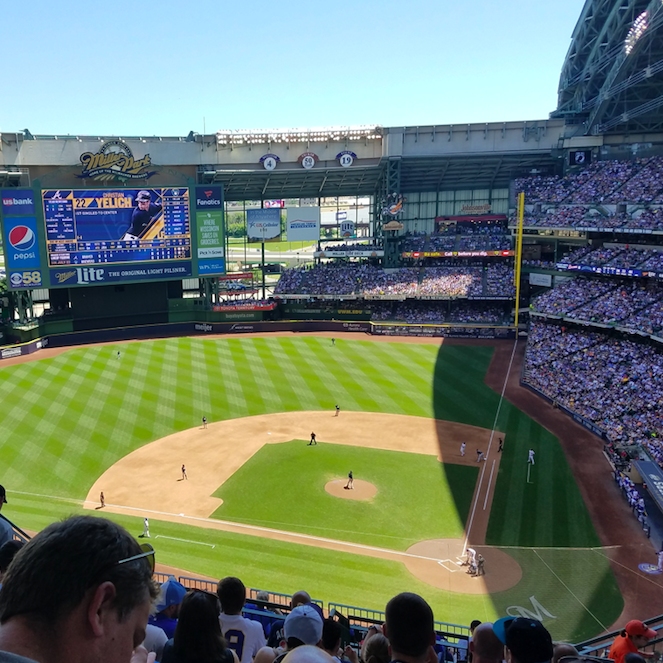 Brent Suter of the Milwaukee Brewers is one of many athletes working with the Green Sports Alliance, an environmentally-focused organization that gathers businesses, teams, athletes and fans to promote sustainability and social impact where they live and work.