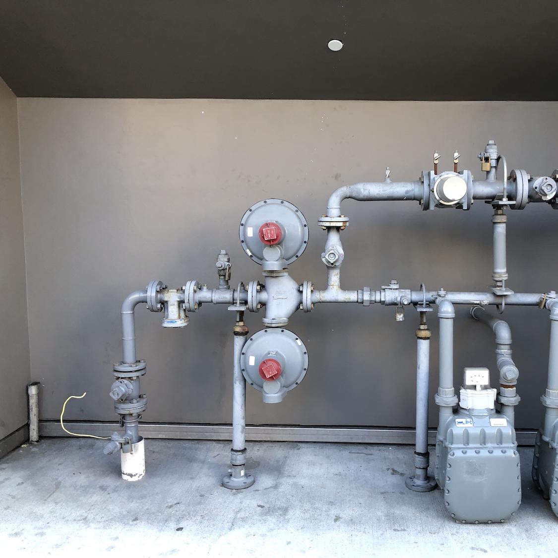 natural Gas pipeline - most hydrogen is made from natural gas