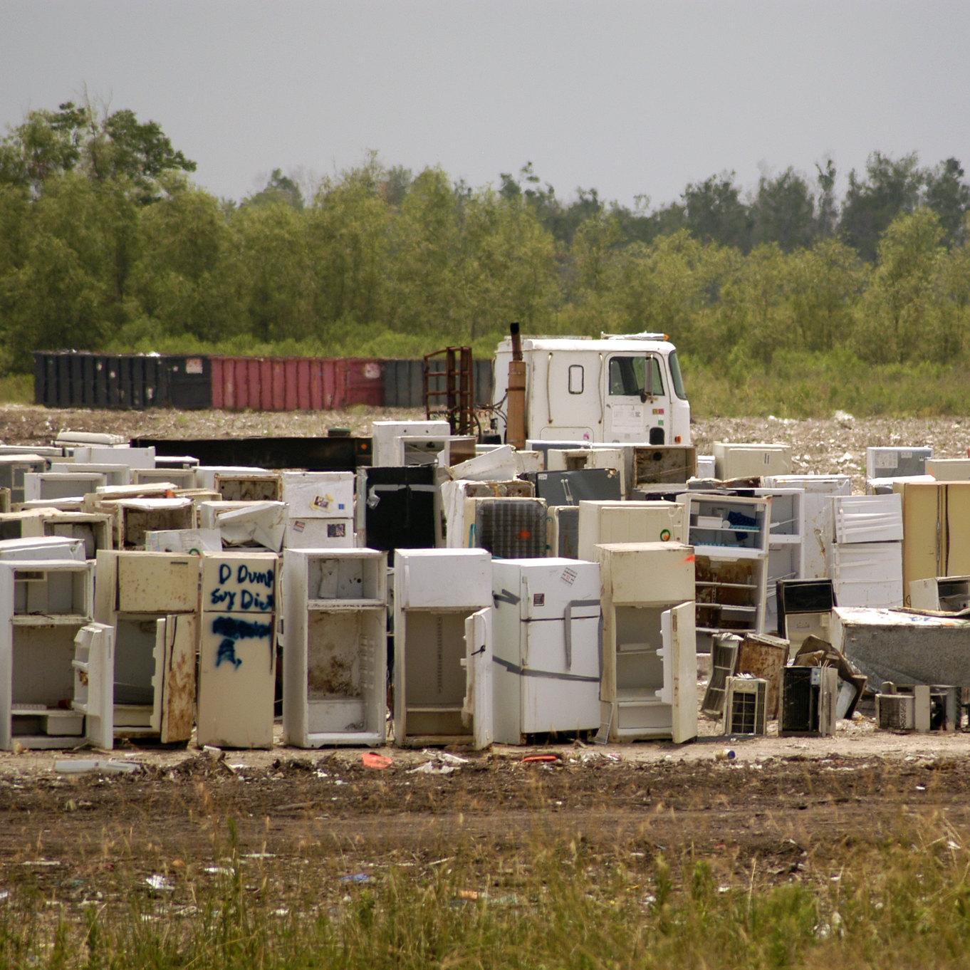 old refrigerators