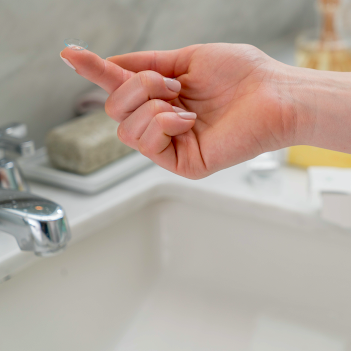 Recycling Contact Lenses