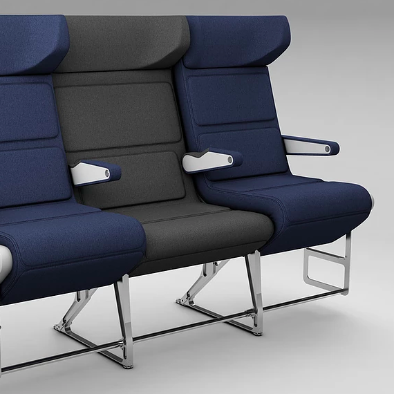 Airplane Middle Seat