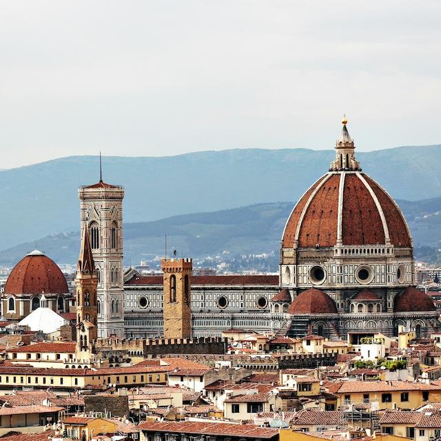 The Cathedral of Santa Maria del Fiore in Florence, Italy. 