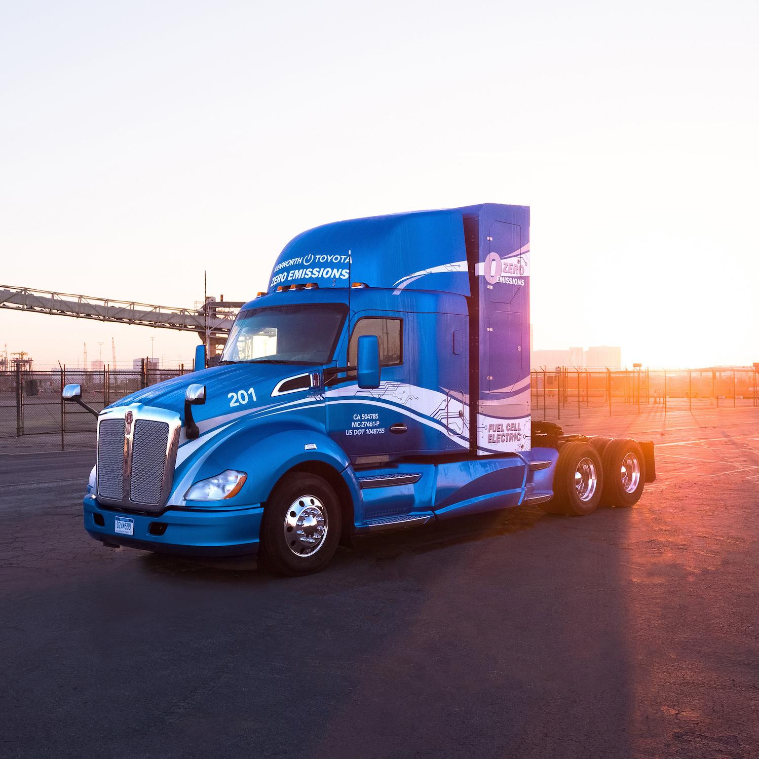Toyota hydrogen truck