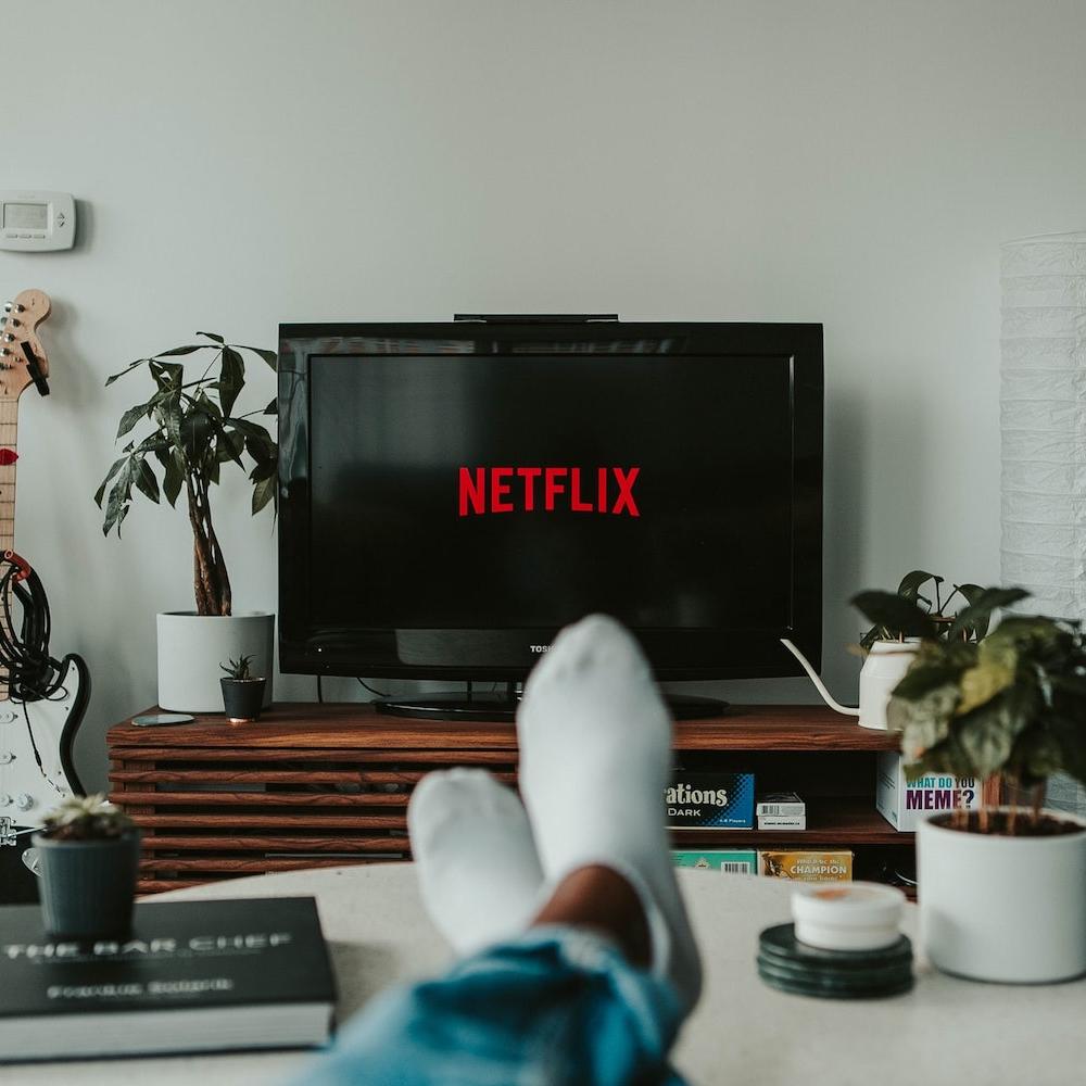 watching netflix