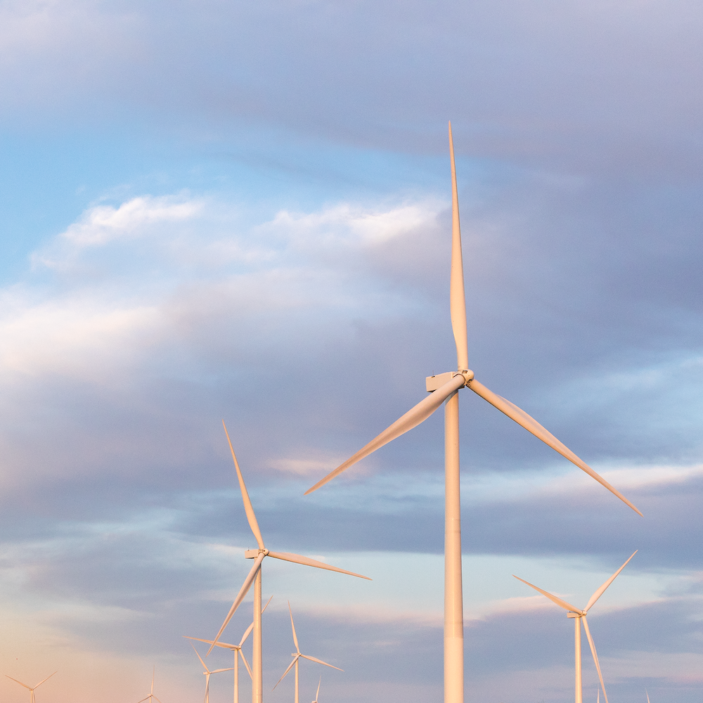 wind turbines - renewable energy